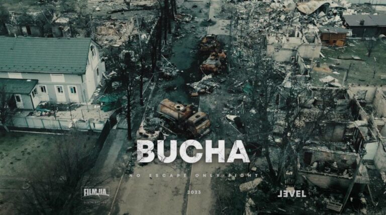 Präsentation des Teasers für den ukrainischen Film BUCHA in Berlin