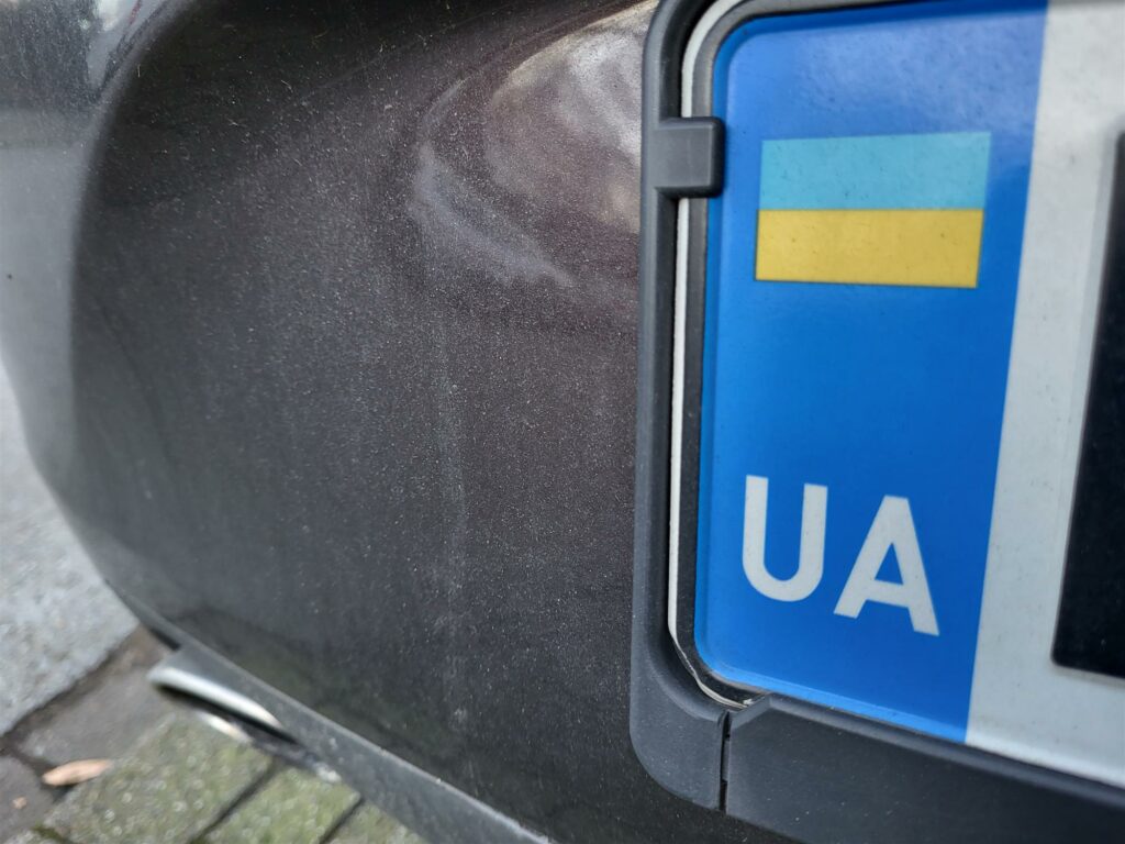 Українські машини в Німеччині