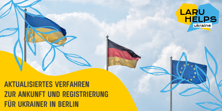 Neues Verfahren zur Ankunft und Registrierung für ukrainische Staatsbürger in Berlin ab dem 1.12.2025!